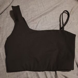 Girlfriend Collective Bree One Shoulder Bra